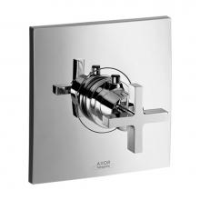 Axor 39716001 - AXOR Citterio Thermostatic Trim with Cross Handle in Chrome