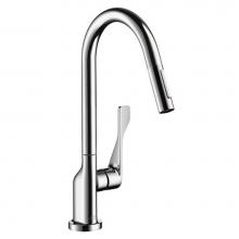 Axor 39835001 - AXOR Citterio HighArc Kitchen Faucet 2-Spray Pull-Down, 1.75 GPM in Chrome