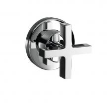 Axor 39967001 - AXOR Citterio Volume Control Trim with Cross Handle in Chrome