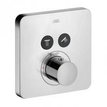 Axor 36707001 - AXOR ShowerSelect Thermostatic Trim SoftCube for 2 Functions in Chrome