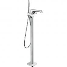 Axor 36418001 - AXOR Citterio E Thermostatic Freestanding Tub Filler Trim with 1.75 GPM Handshower in Chrome