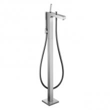 Axor 39460001 - AXOR Citterio Freestanding Tub Filler Trim with 1.75 GPM Handshower in Chrome