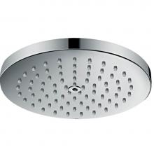 Axor 28615001 - AXOR ShowerSolutions Showerhead 180 1-Jet Powder Rain, 2.5 GPM in Chrome