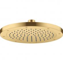 Axor 35386251 - AXOR ShowerSolutions Showerhead 245 1-Jet, 1.5 GPM in Brushed Gold Optic