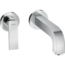 Axor 39121001 - AXOR Citterio Wall-Mounted Single-Handle Faucet Trim, 1.2 GPM in Chrome