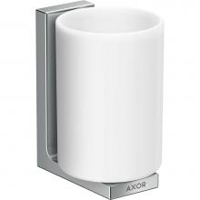 Axor 42604000 - AXOR Universal Rectangular  Toothbrush Tumbler in Chrome