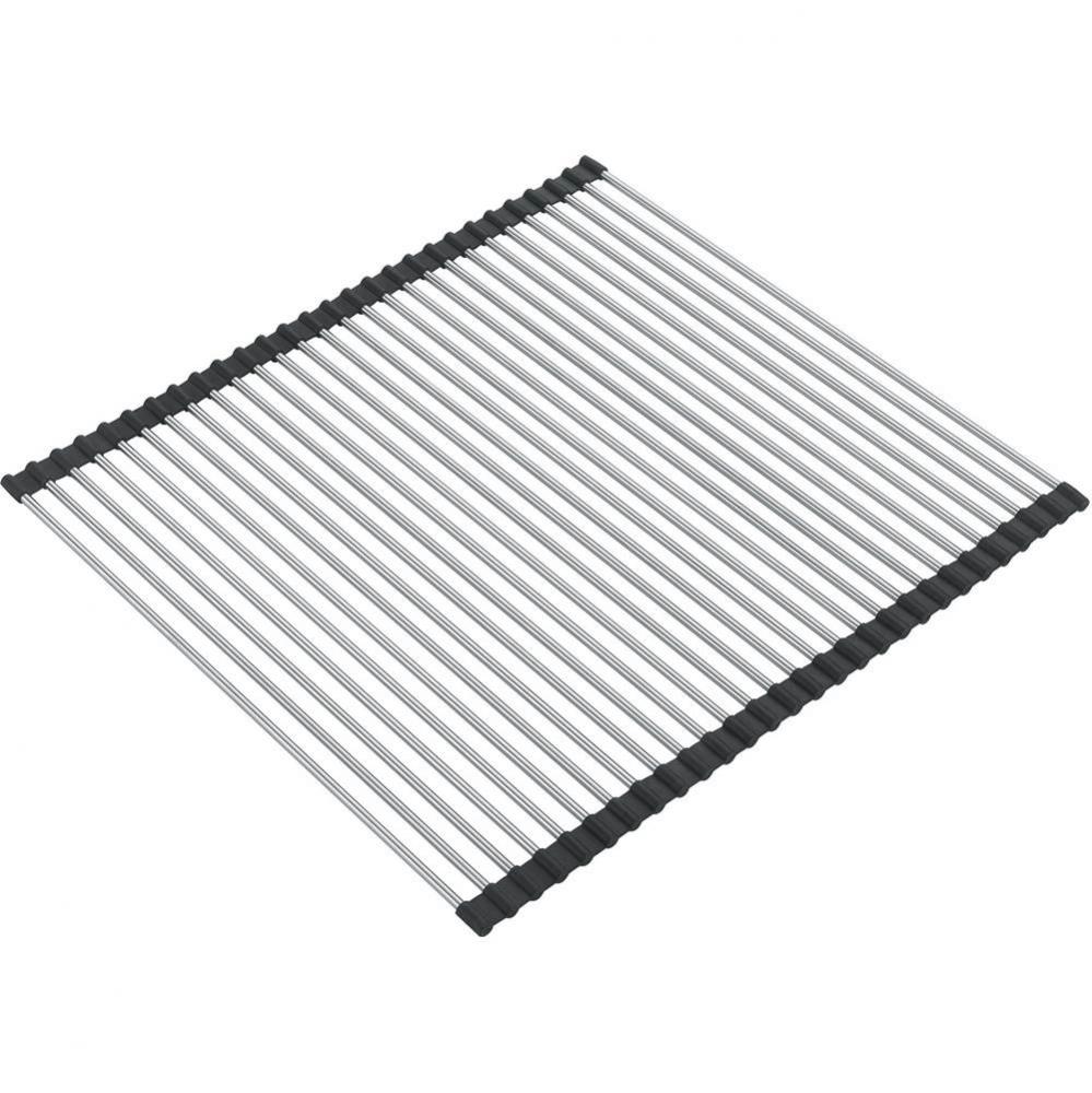 17-in. x 15.8-in. Stainless Steel Roller Mat for Chef Center Sinks