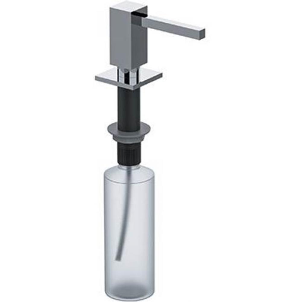 Soap Dispenser Square Chrome