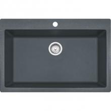 Franke DIG61091-SHG - Granite Stone Grey Large Sglbowl