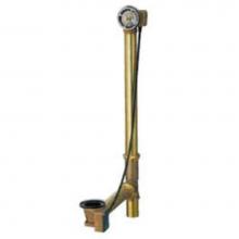 Geberit 151.450.00.1 - Geberit bathtub drain with TurnControl handle actuation, rough-in unit 17-24'' Brass