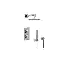 Graff GM2.022WD-LM38E0-PC-T - M-Series Thermostatic Shower System - Shower with Handshower (Trim Only)