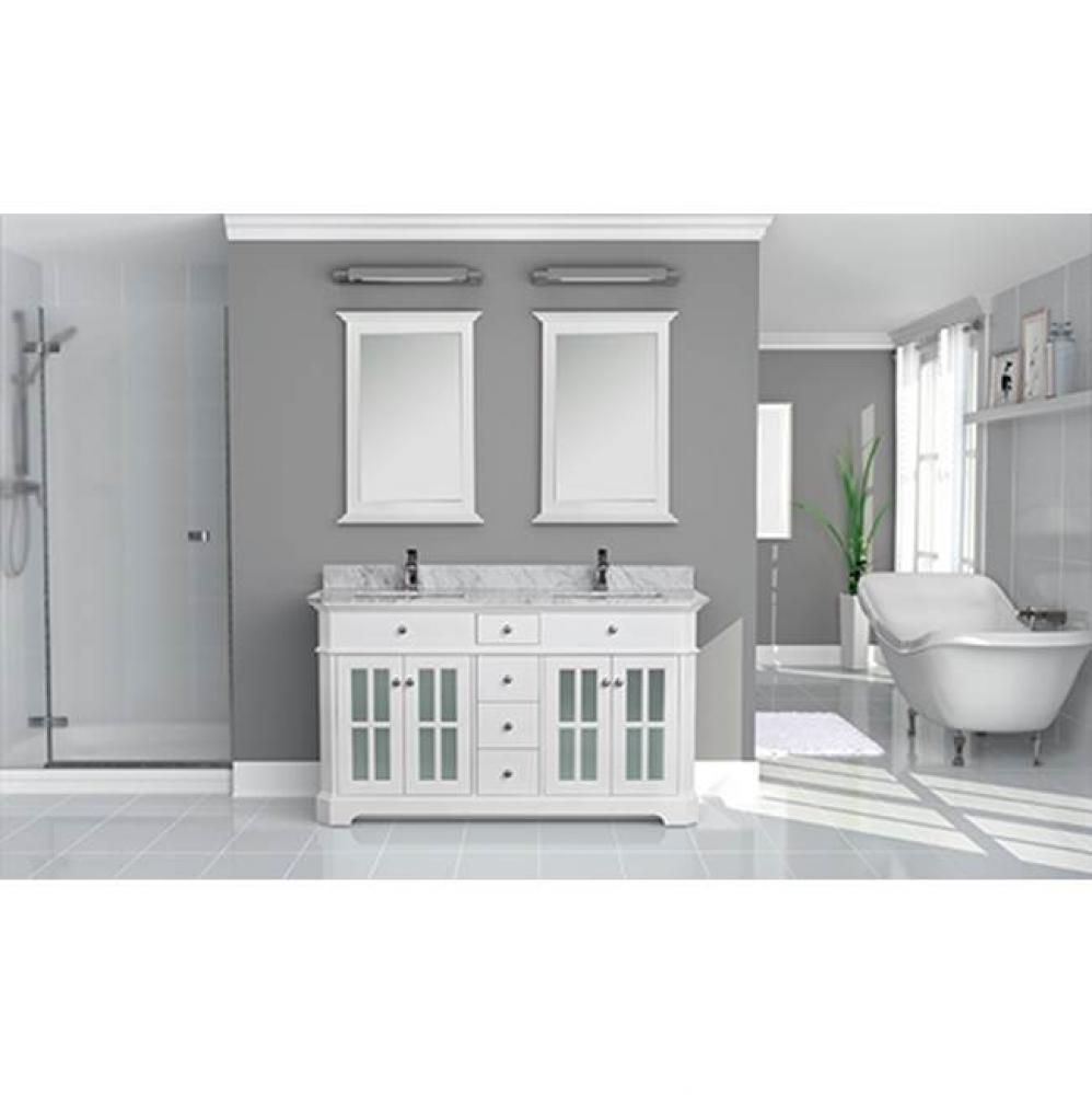 Heritage 60'' single-sink vanity set