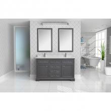 Tidal Bath CMDC-618000-AW - Camden 61'' double-sink vanity set