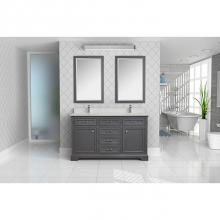 Tidal Bath CMDC-618100-QA - Camden 61'' double-sink vanity set