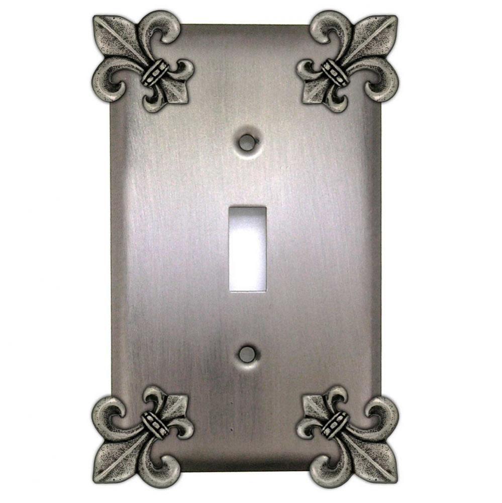 FLEUR DE LIS 1 OUTLET/5 SWITCH