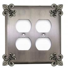 Anne At Home 5008G - FLEUR DE LIS DOUBLE OUTLET