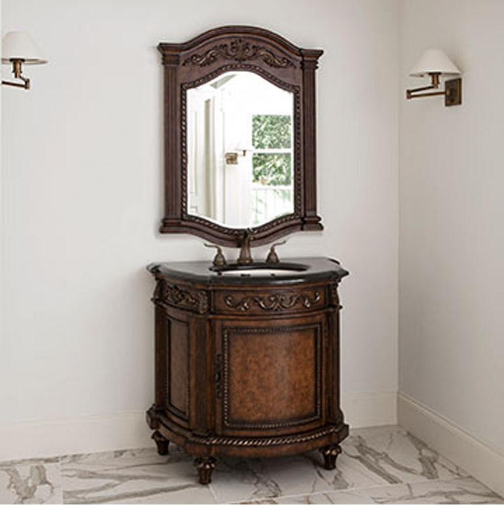 Demilune Sink Chest - Dark (K2210)