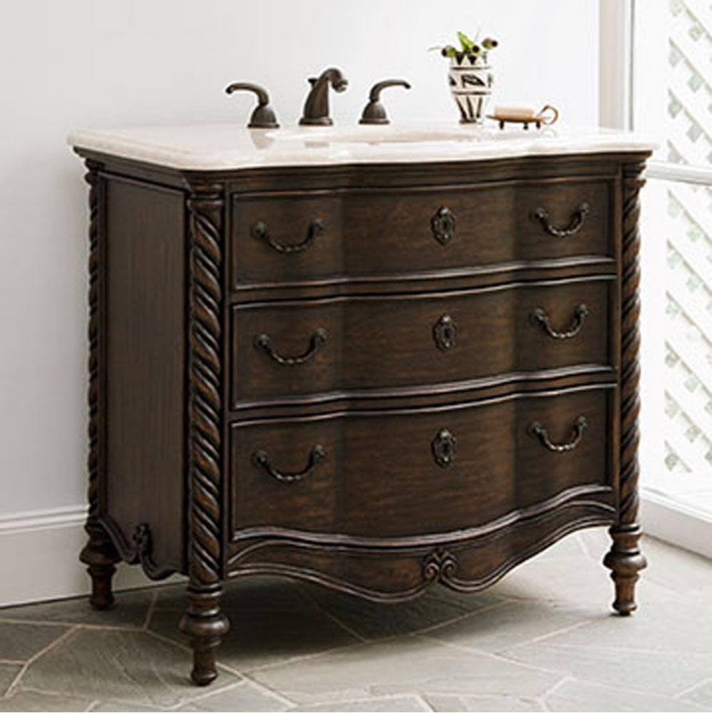 Ebony Sink Chest