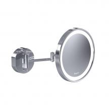 Baci Remcraft BSR-302-CHR - Baci Senior Double Arm Wall Mirror -