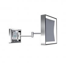 Baci Remcraft BSR-SMT-20-CHR - Baci Senior Smart Mirror - Double Swing Arm -