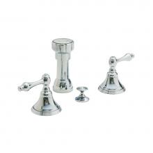 California Faucets 4204-PC - Bidet Set