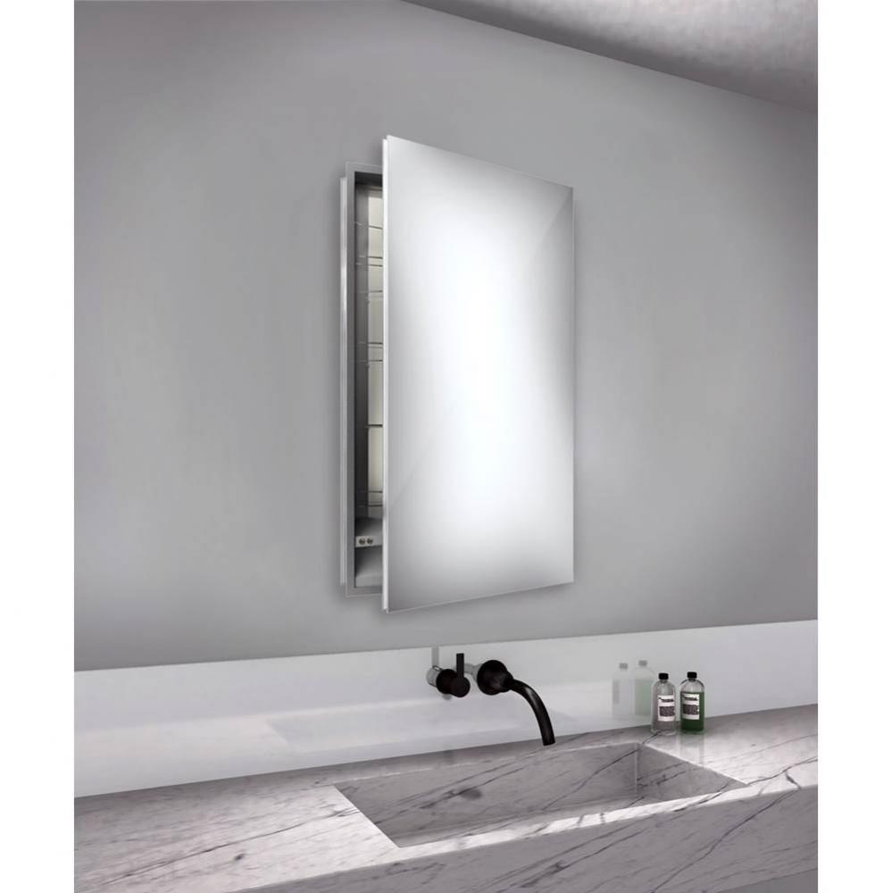 Simplicity 23.25w x 40h  Mirrored Cabinet - Right hinged