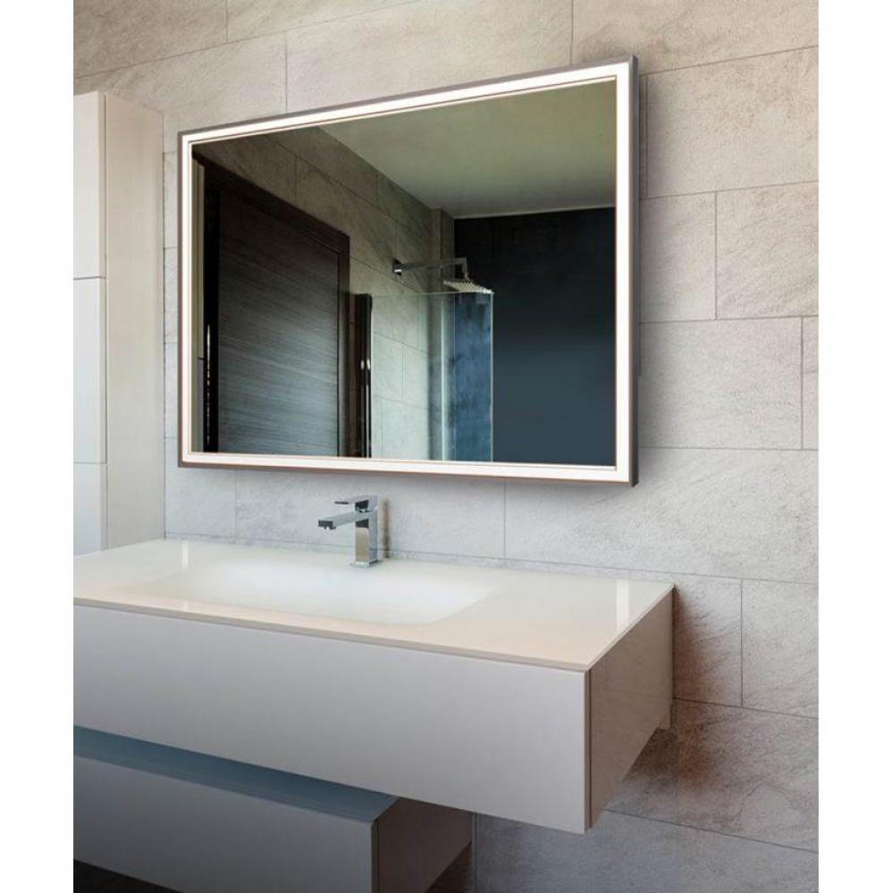 Radiance - Black Frame Lighted Mirror