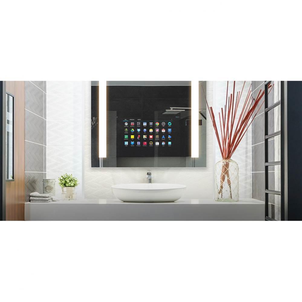 Loft 30w x 40h Mirror TV with 15.6'' TV and Spectrum