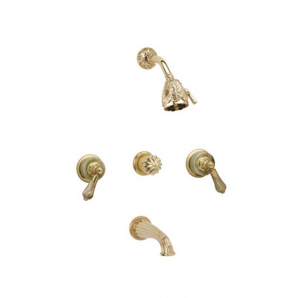 VERSAILLES Three Handle Tub and Shower Set K2240