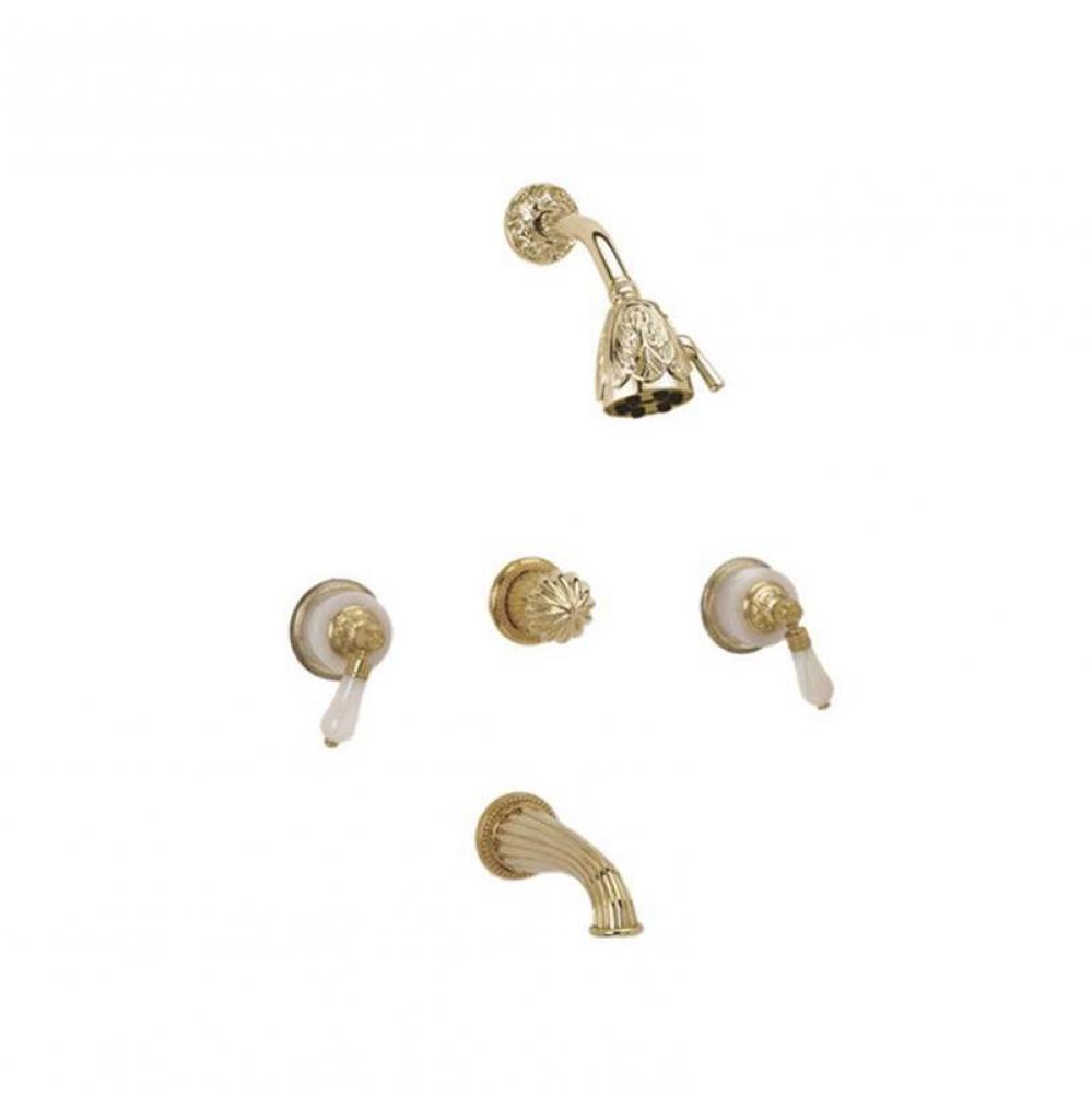 VERSAILLES Three Handle Tub and Shower Set K2243