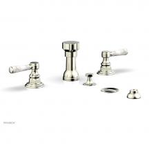 Phylrich 500-62/015 - 5 Hole Bidet, Mrbl Hdl
