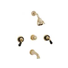Phylrich K2244-SF4 - VERSAILLES Three Handle Tub and Shower Set K2244