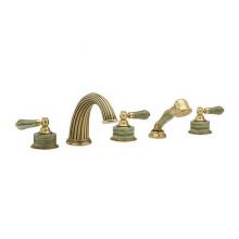 Phylrich K2270P1-SF3 - REGENT Deck Tub Set with Hand Shower K2270P1