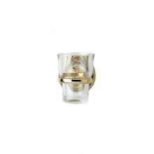 Phylrich KES30-SF3 - REGENT CUT CRYSTAL Wall Mounted Glass Holder KES30