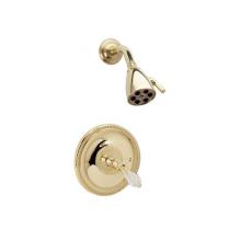 Phylrich PB3181-SF4 - REGENT CUT CRYSTAL Pressure Balance Shower Set PB3181