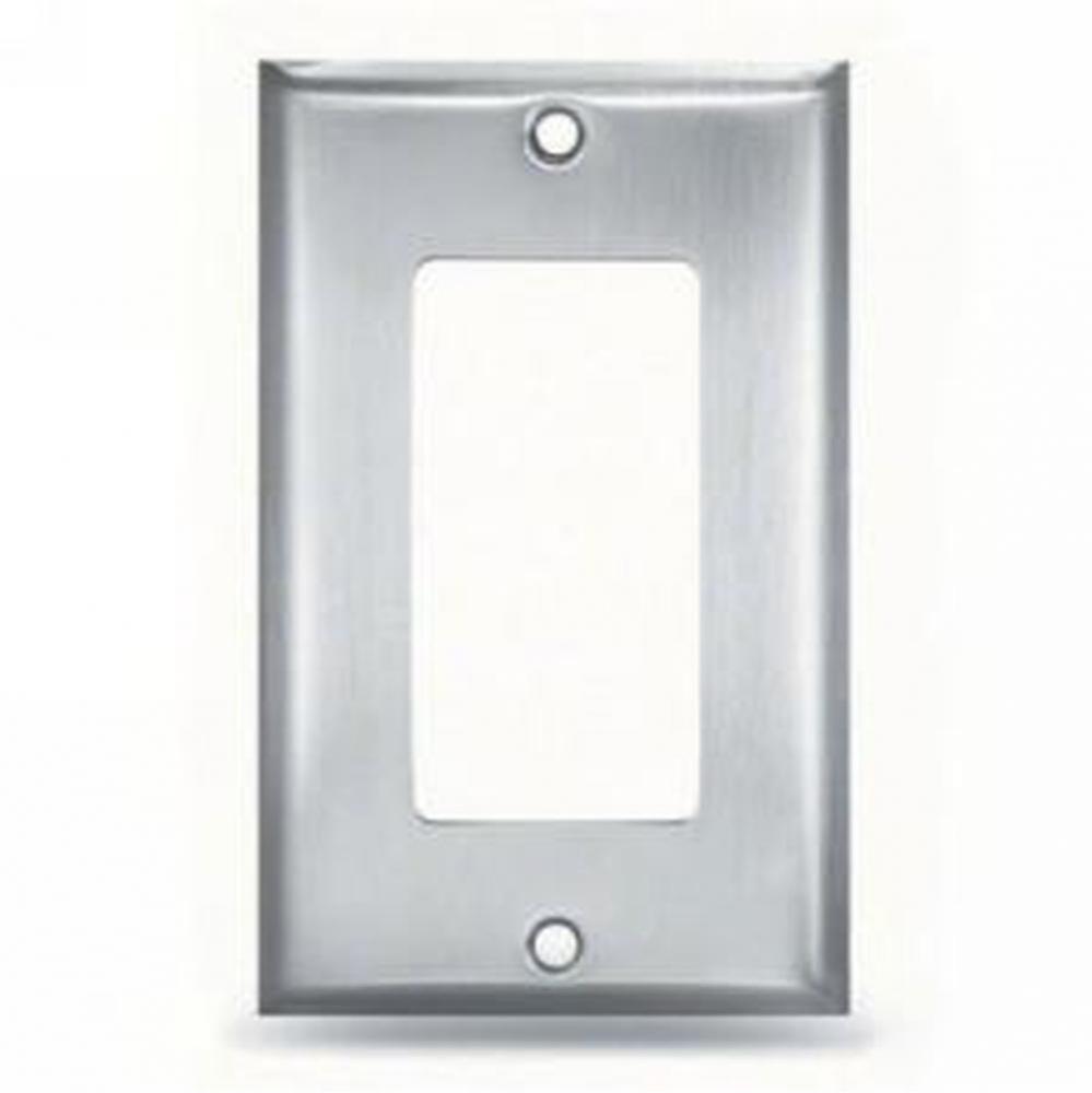 Designer Finish Cover Plate in Polished Stainless