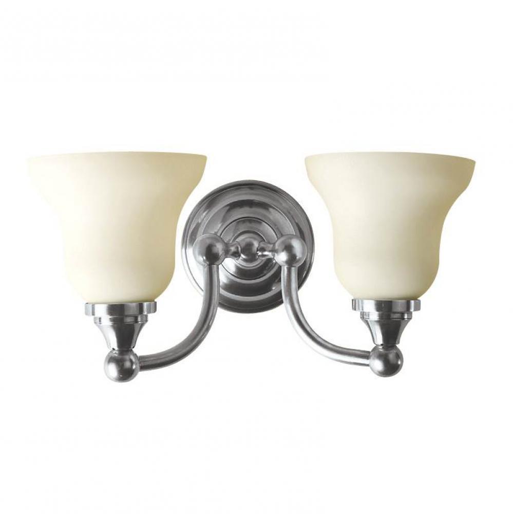 Kingston Chrome Double Wall Light