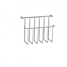 Valsan 57101CR - Essentials Chrome Magazine Holder