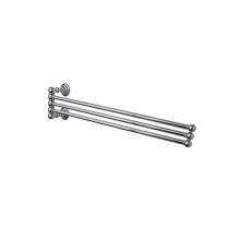 Valsan 66370CR - Kingston Chrome Adj. Towel Rail