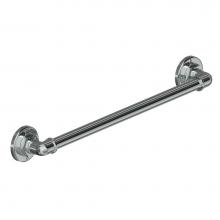 Valsan PI146045CR - Industrial Chrome Towel Rail, 18''