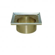 Newport Brass 277-02 - 6'' Square Shower Drain Throat