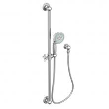 Newport Brass 280E/26 - Slide Bar with Multifunction Hand Shower Set