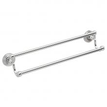 Ginger 1122-18/PB - 18'' Double Towel Bar