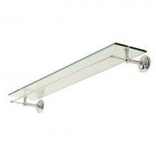 Ginger 2635T-24/PC - 24'' Gallery Rail Shelf