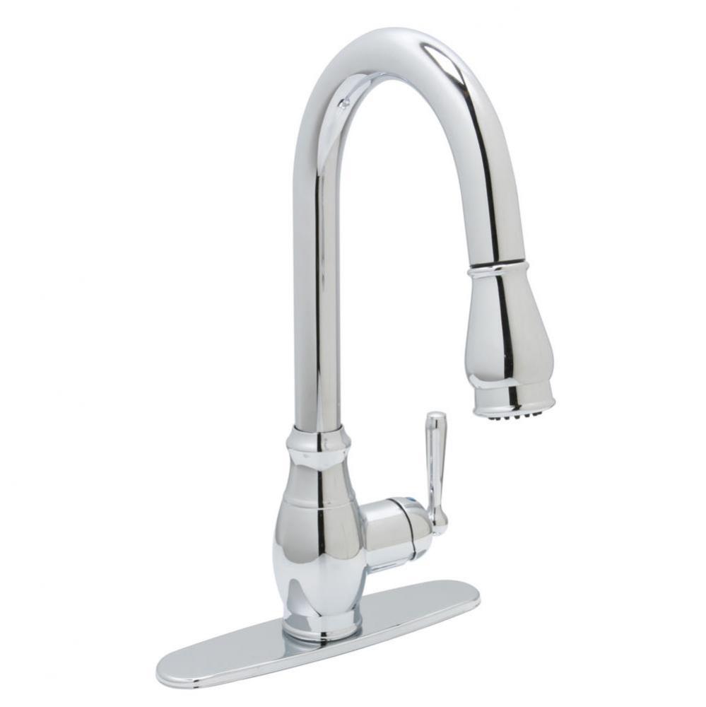 Isabelle - Classic Styled Pull-Down Kitchen Faucet