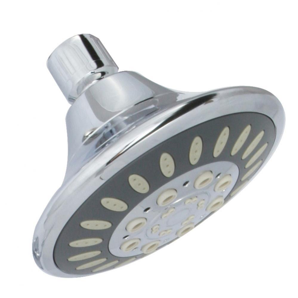 Massage Showerhead, 3 Settings, Chrome