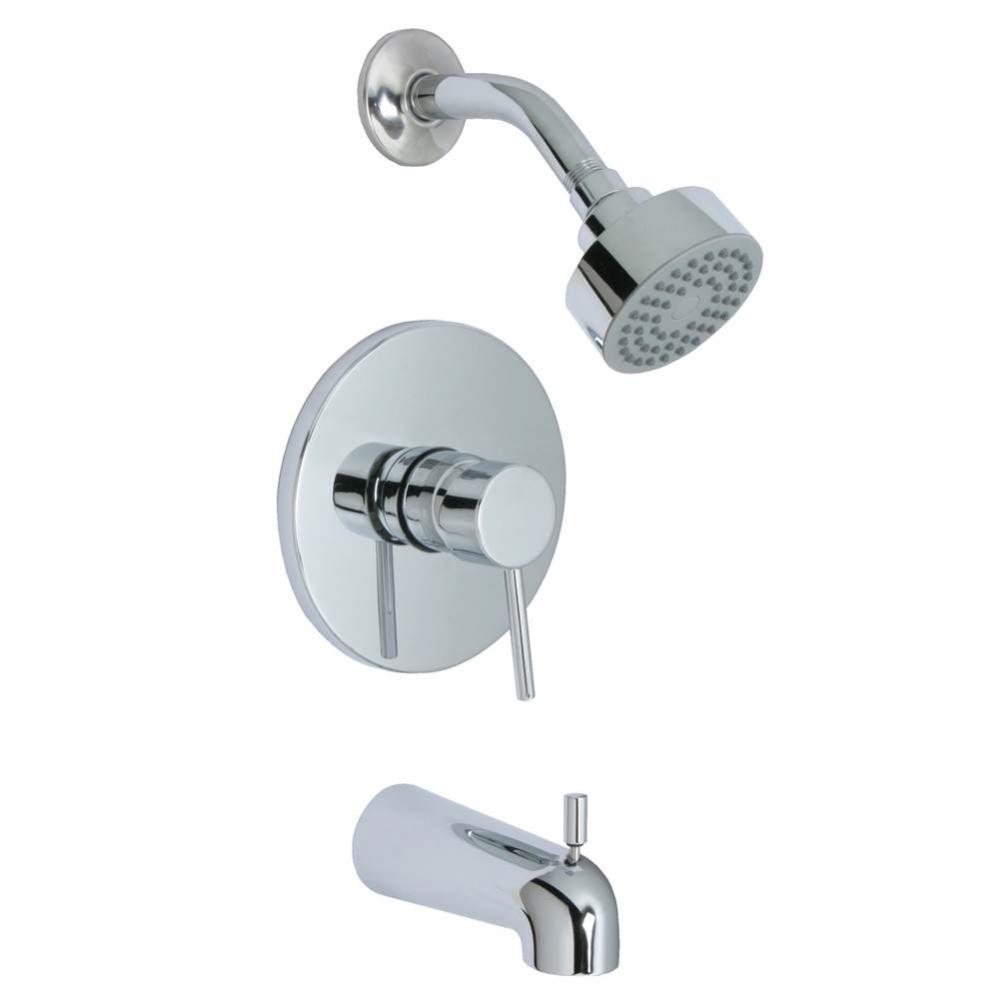 Euro Tub And Shower Trim Kit, Chrome