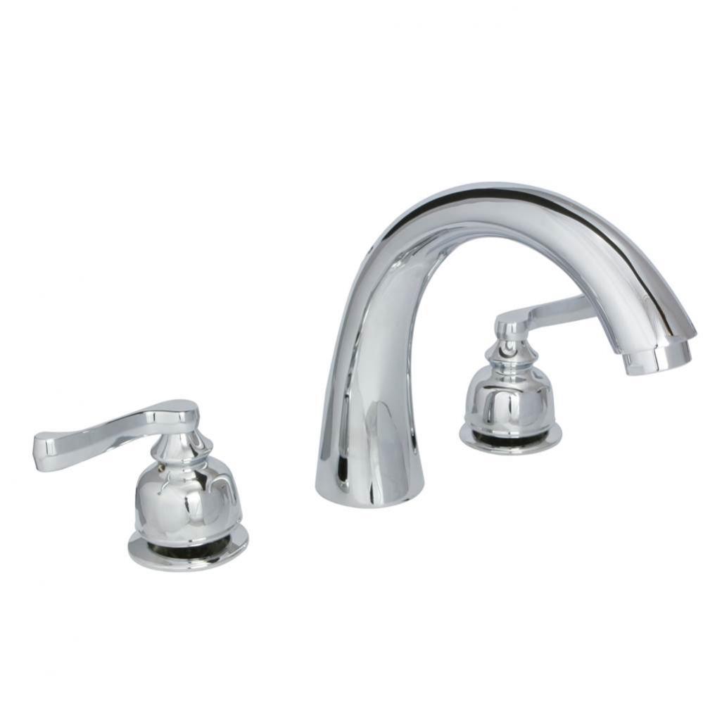 Carmel Three Piece Roman Tub Filler Faucet