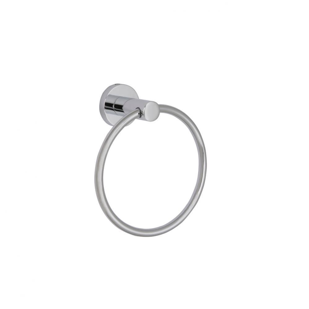 Euro Towel Ring, Chrome