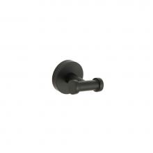 Huntington Brass Y1780249 - Euro Robe Hook In Pvd Matte Blackfinish